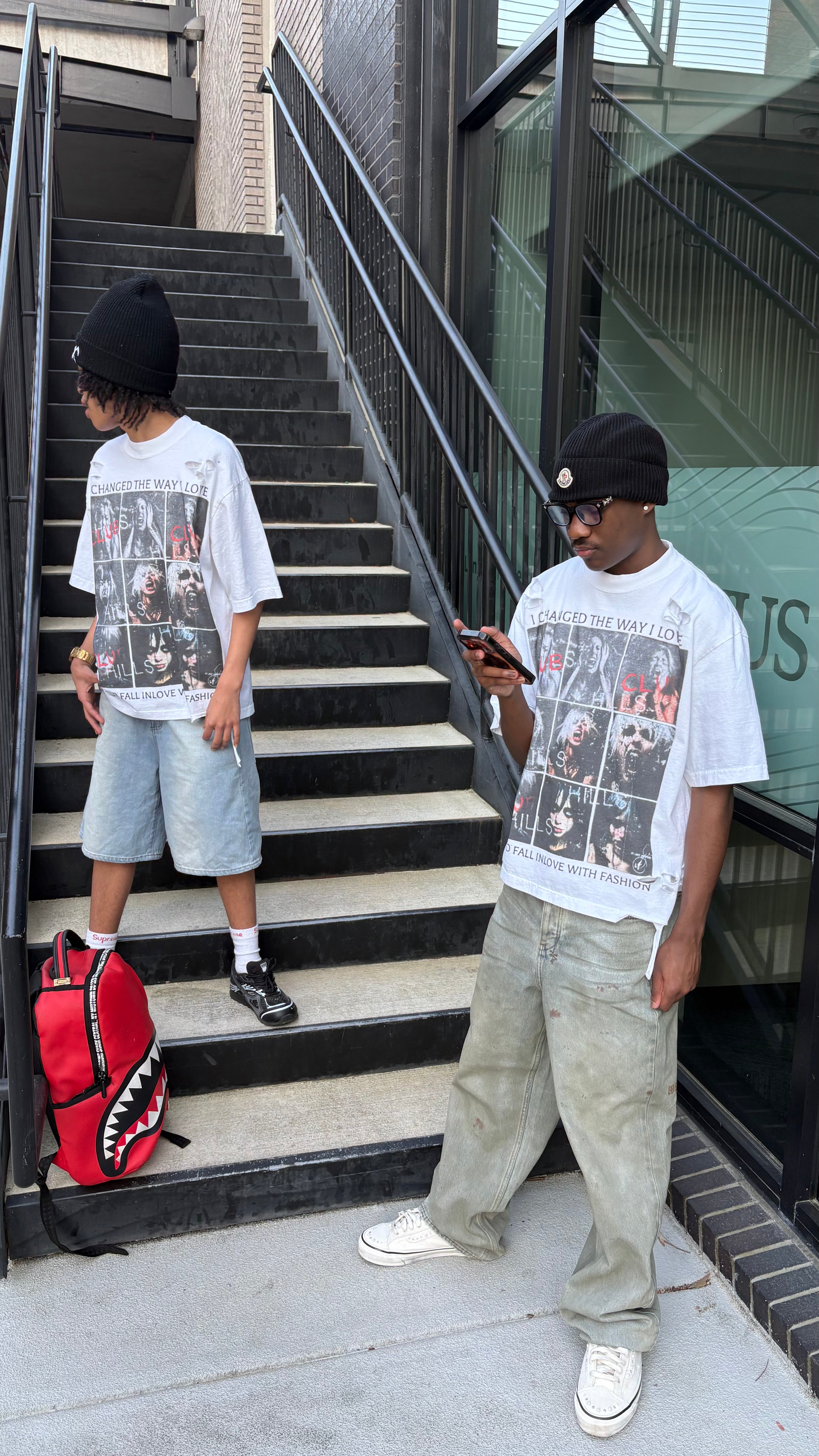 FASHION TAKES STAGES DROP SHOULDER TEE